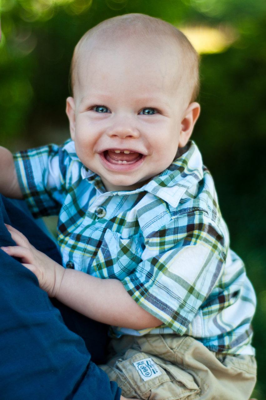 Sam’s Almost-One-Year Photo Shoot | Light from the Shadows